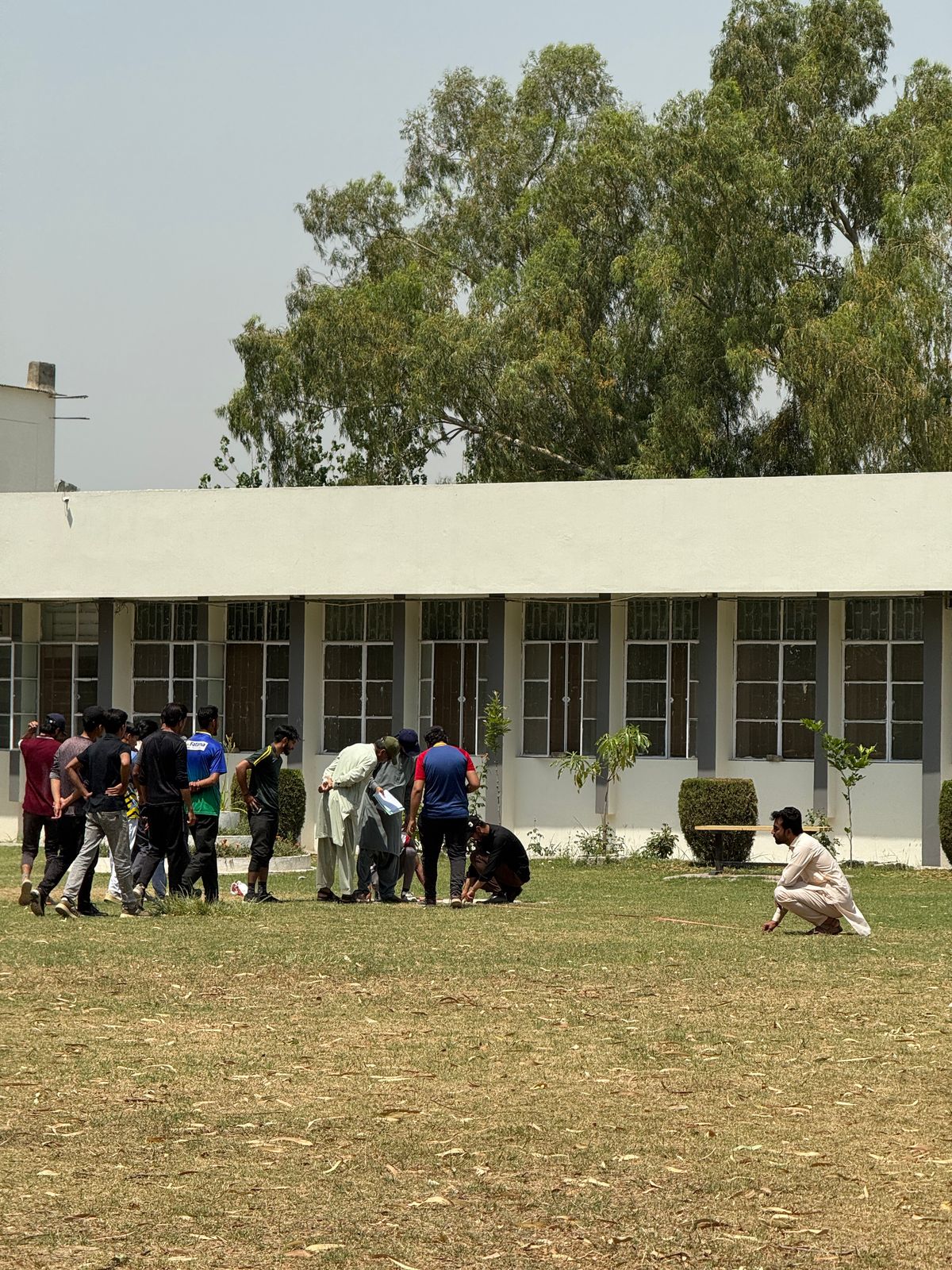 Ball Throw Competition